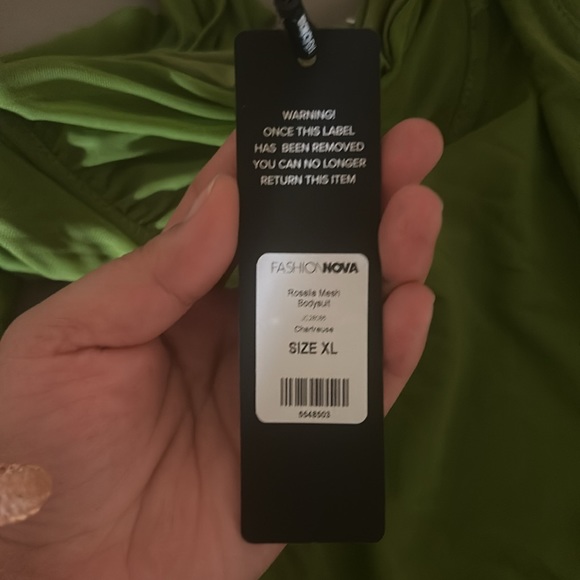 Green bodysuit - Picture 4 of 4